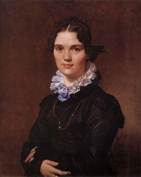 Jean Auguste Dominique Ingres Mademoiselle Jeanne Suzanne Catherine Gonin oil painting picture
